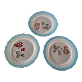 Lot d'assiettes plates Richelieu