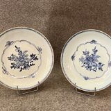 Deux assiettes chinoises, XIXe siècle