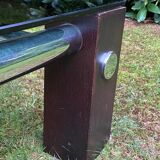 Table basse en verre fumé par Martin Visser pour Spectrum vers les années 1970
