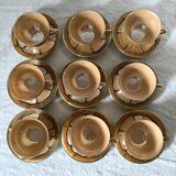 Vintage fine porcelain teacups from Japan