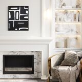 Minimalist abstract painting