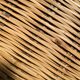 Asian wicker basket