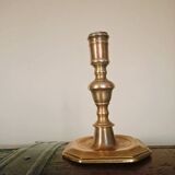 Bougeoir ancien en bronze