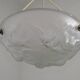 Signed Muller Frères Lunéville Art Deco Ceiling Light Flying Bird Detail