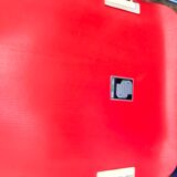 David Rowland red chair for Seid International Design