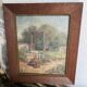 Oil on canvas signed old “Jardin”