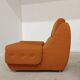 Complete orange salon JITONA in Atlantis Space Age style from the 1970s.