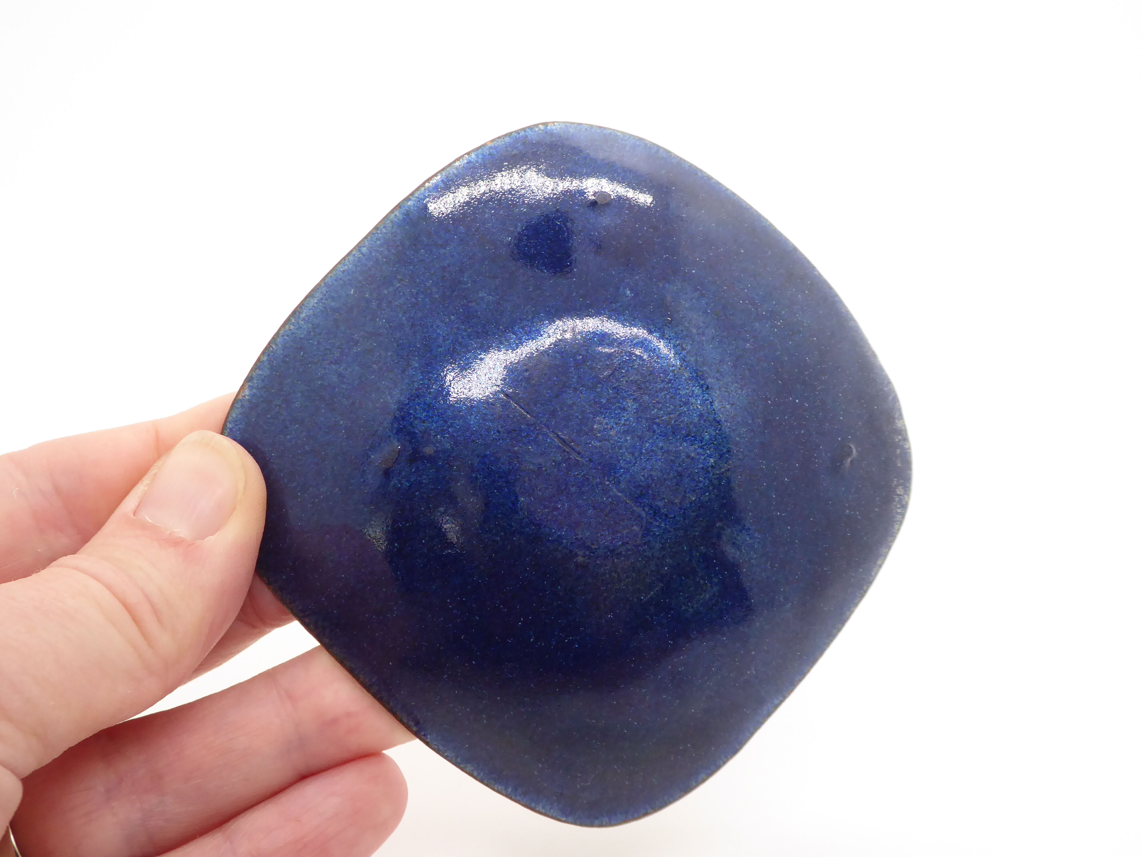 Cup / vacuum enamelled copper pocket