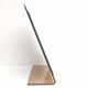 Mirror dressing table inclined plexiglass 70s trapezoid shape