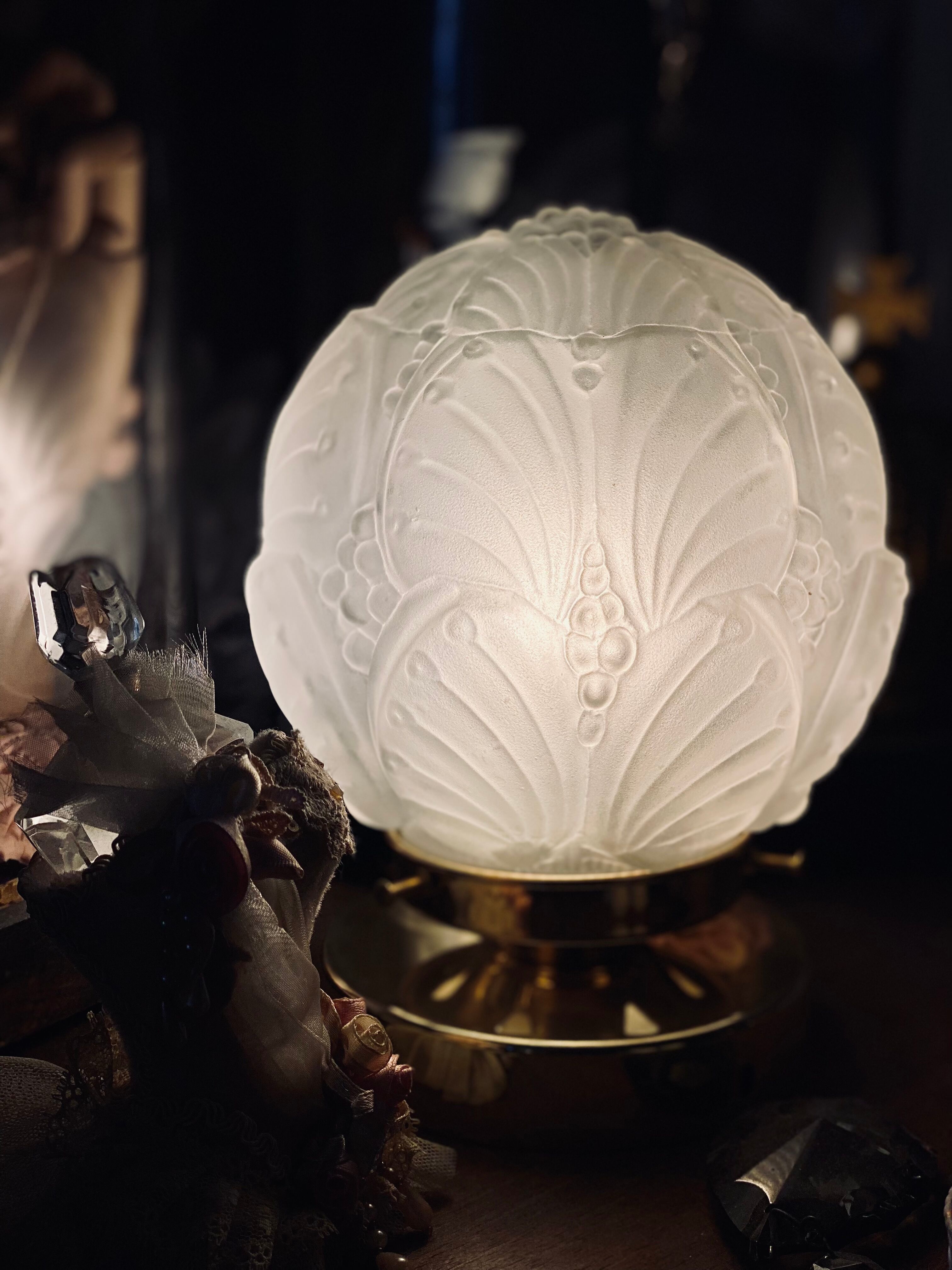 Lampe art deco