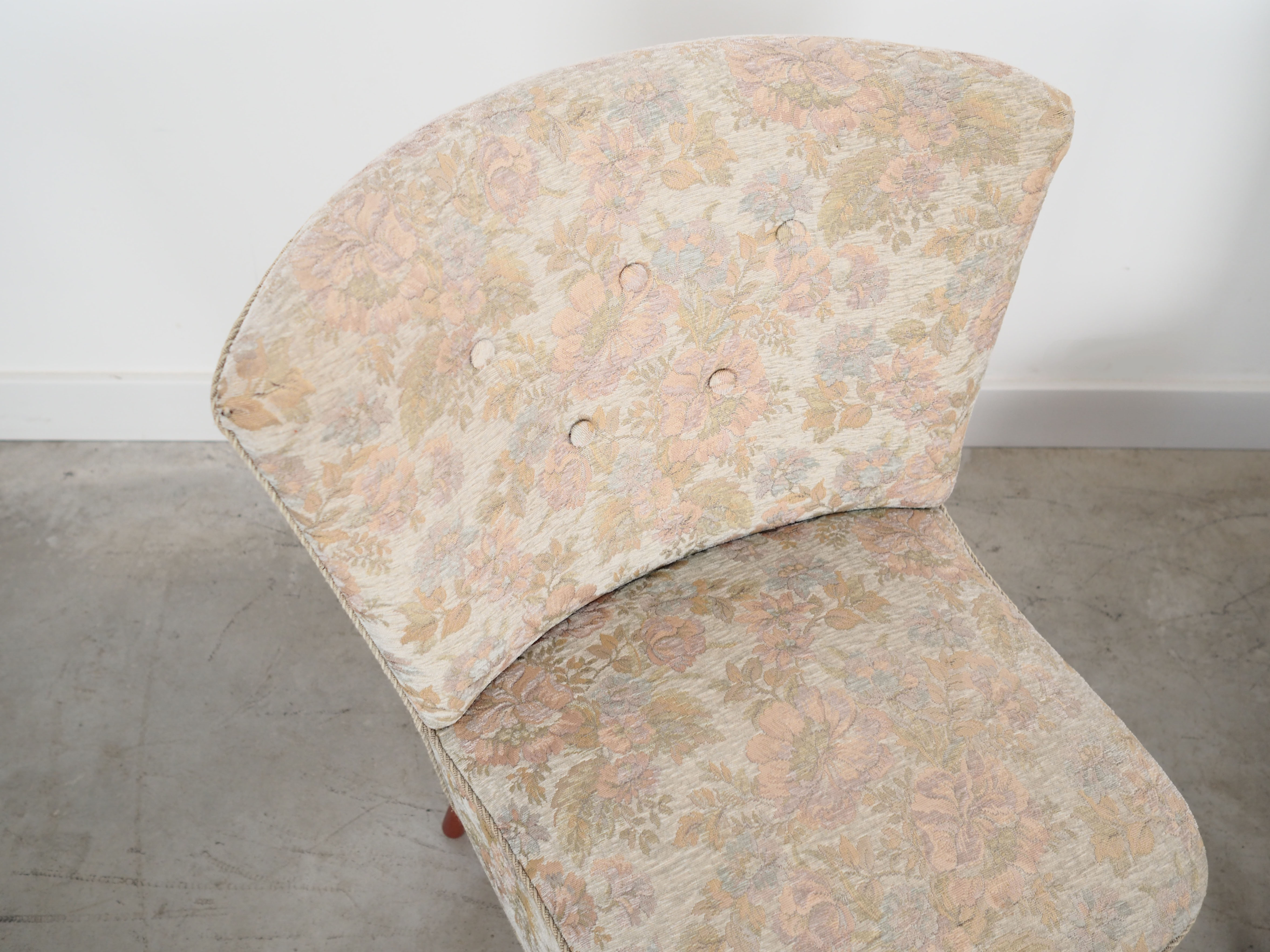 Ensemble de deux fauteuils en hêtre, design danois, années 1970, production: Danemark