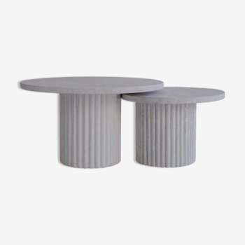 Omega nesting coffee tables