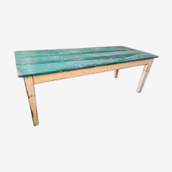 Table de ferme en sapin