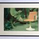 Exhibition prints for the 30th anniversary of the Allibert chair, published in the 70s.