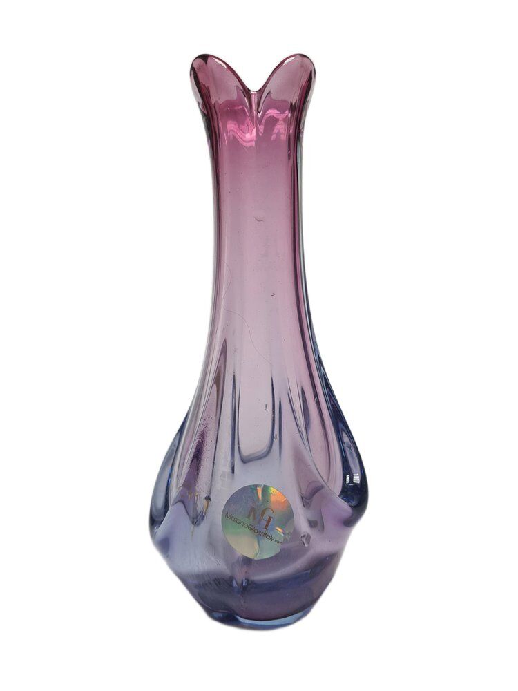 Italian vase in Murano glass from Mandruzzato, 1950s