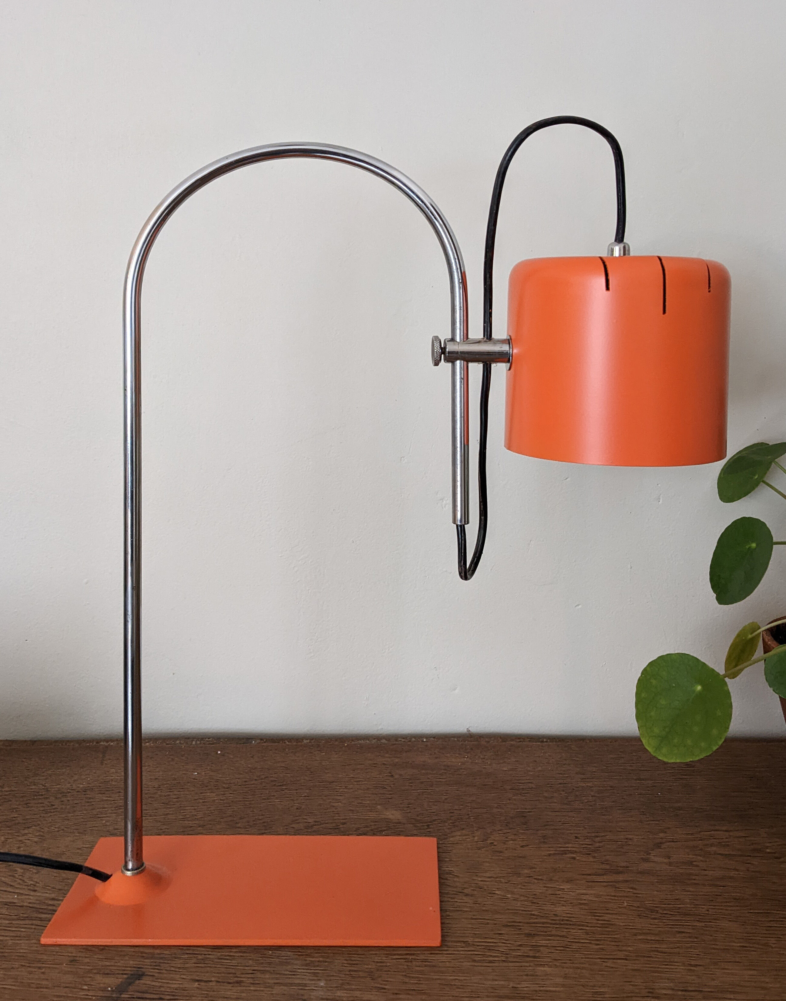 Mid century arc desk lamp