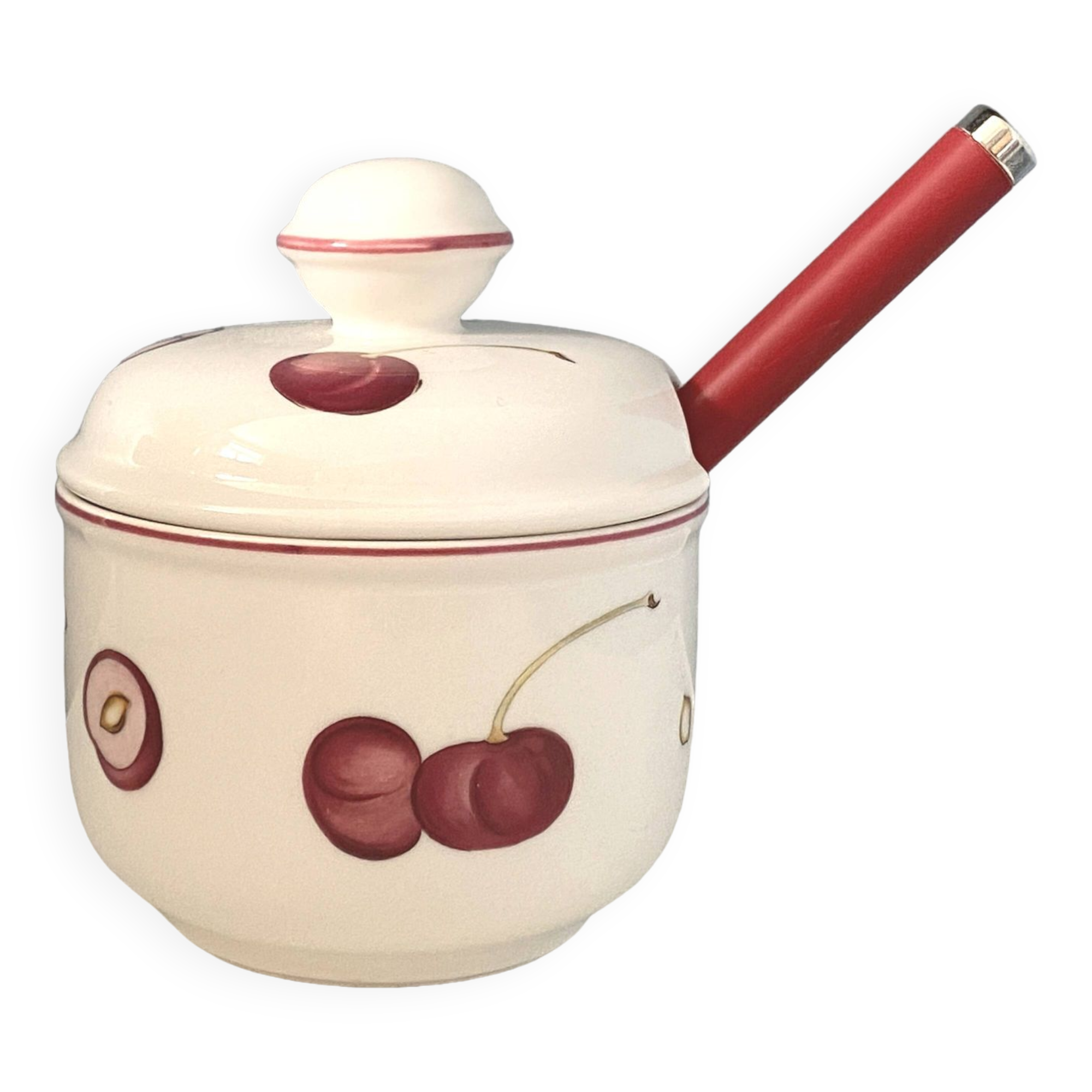 Porcelaine Villeroy & Boch pot à confiture / confiturier Vintage état neuf