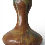 Stoneware vase from Puisaye signed by Alfred Lebret (1871-1955)