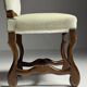 Set of 6 Os de Mouton chairs