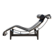 Chaise Longue LC4 Le Corbusier for Cassina — Original Black Leather (No. 114715)