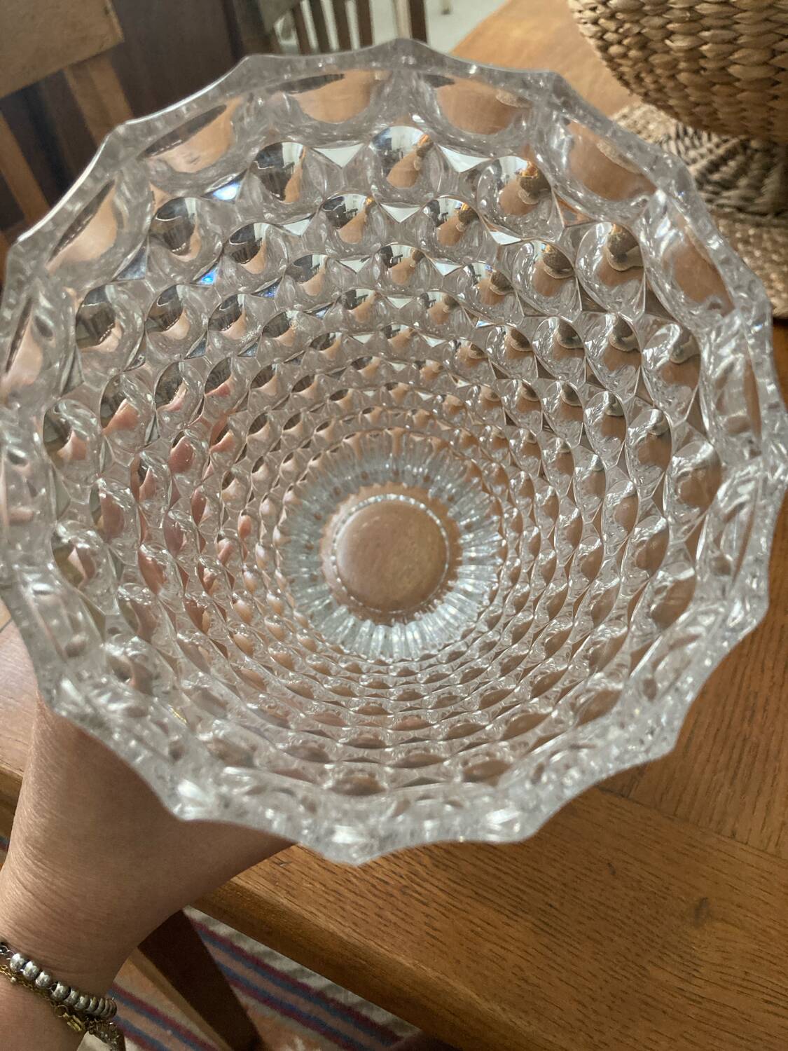Crystal vase