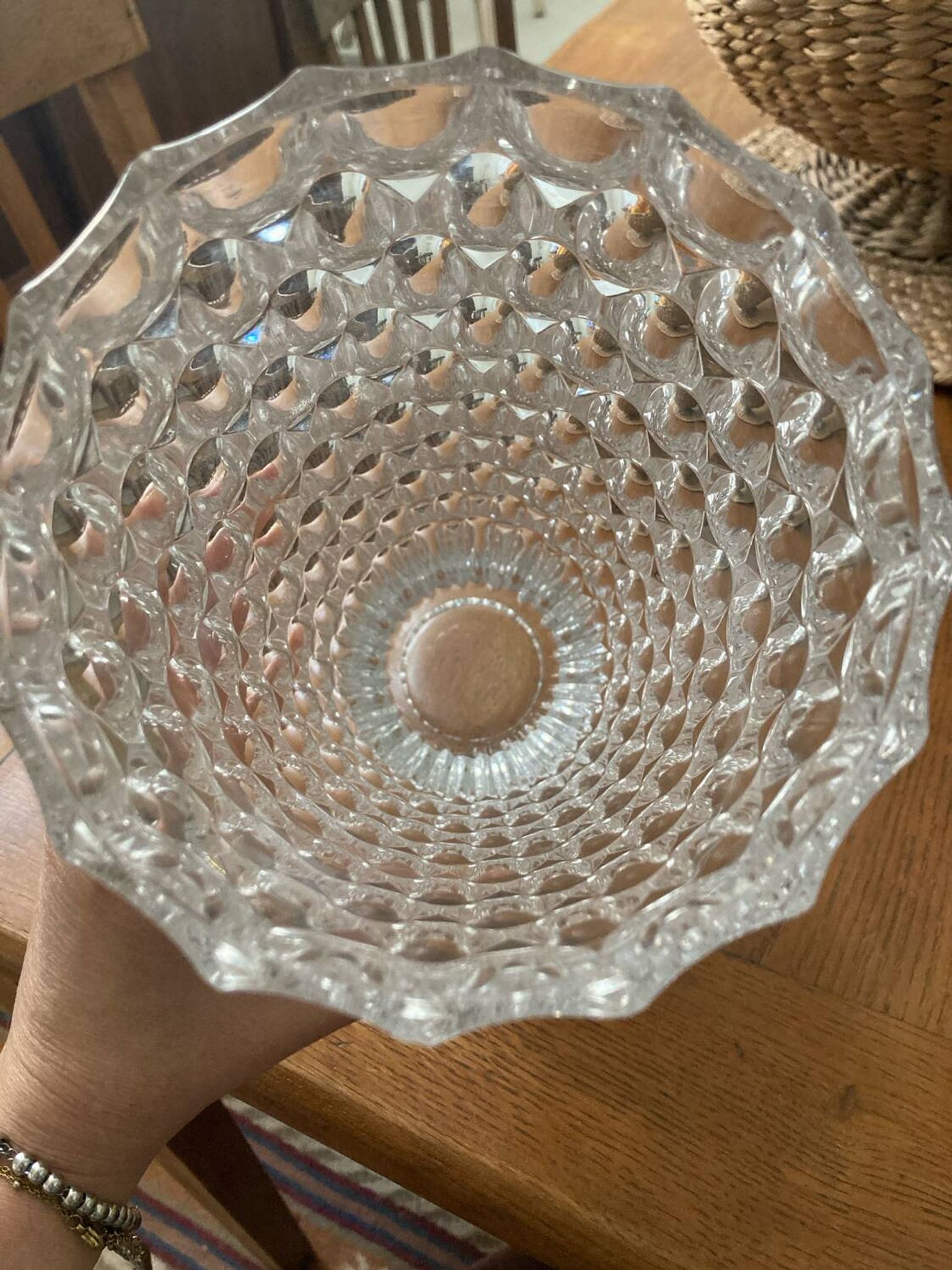 Crystal vase