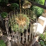 Crystal spider chandelier 1970