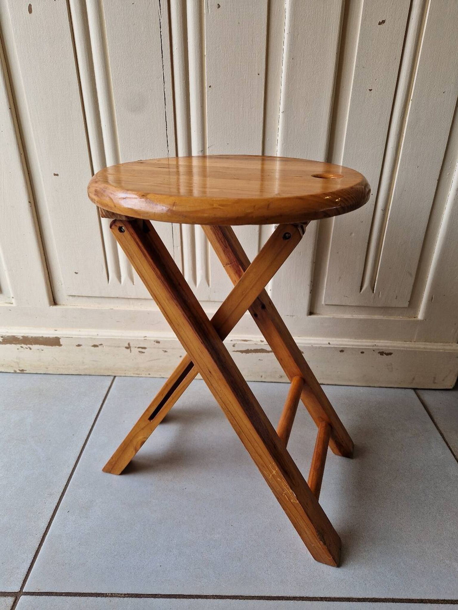 Adrian Reed Suzy Stool Wooden Folding Stool