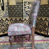 Suite of 6 Louis XIII style chairs