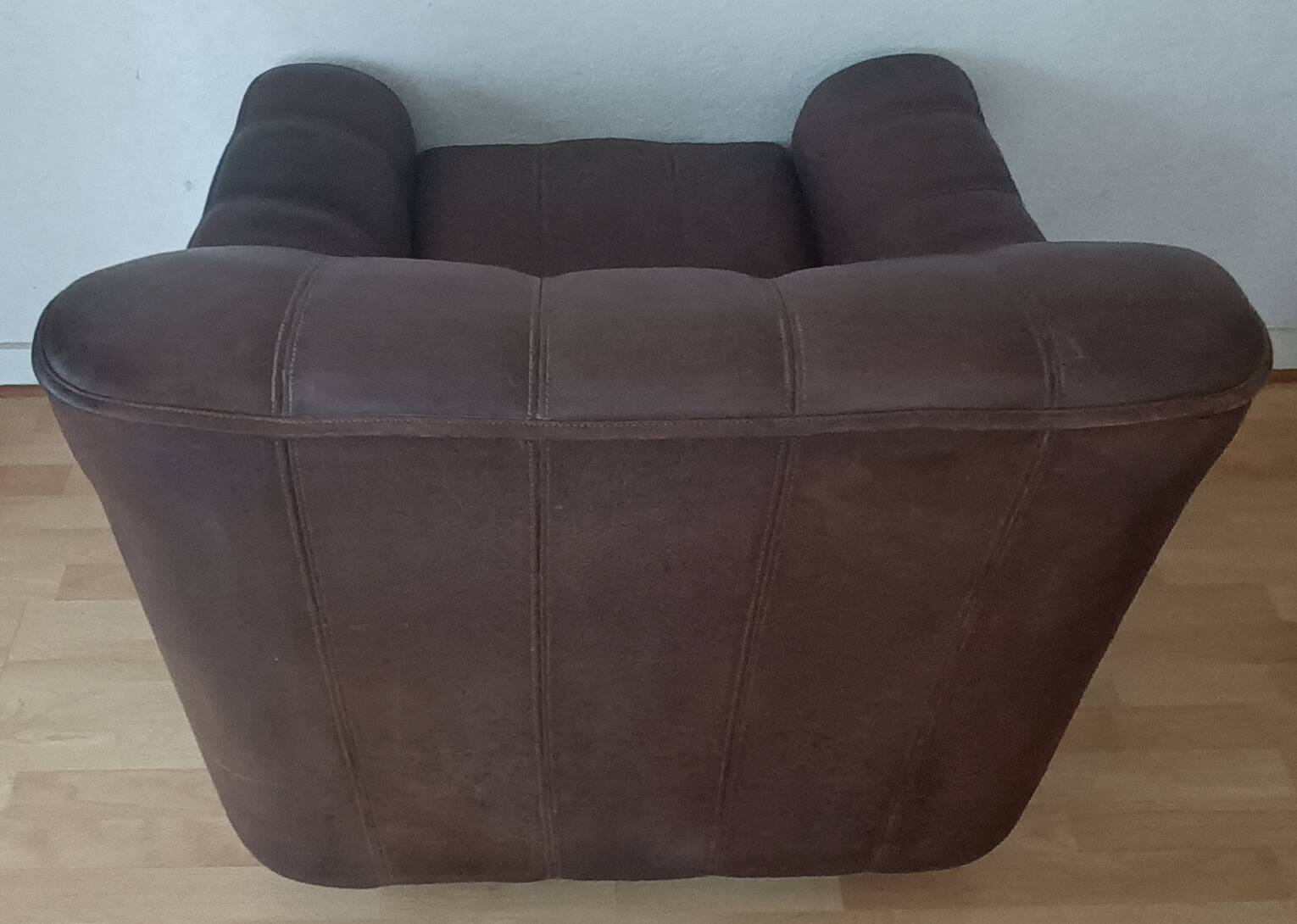 Swiss club chair by Sede Designer Leather Model DS44 1970s