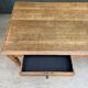 Oak farmhouse table