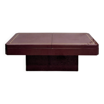 Vintage coffee table Mahey style 1970 1980 design