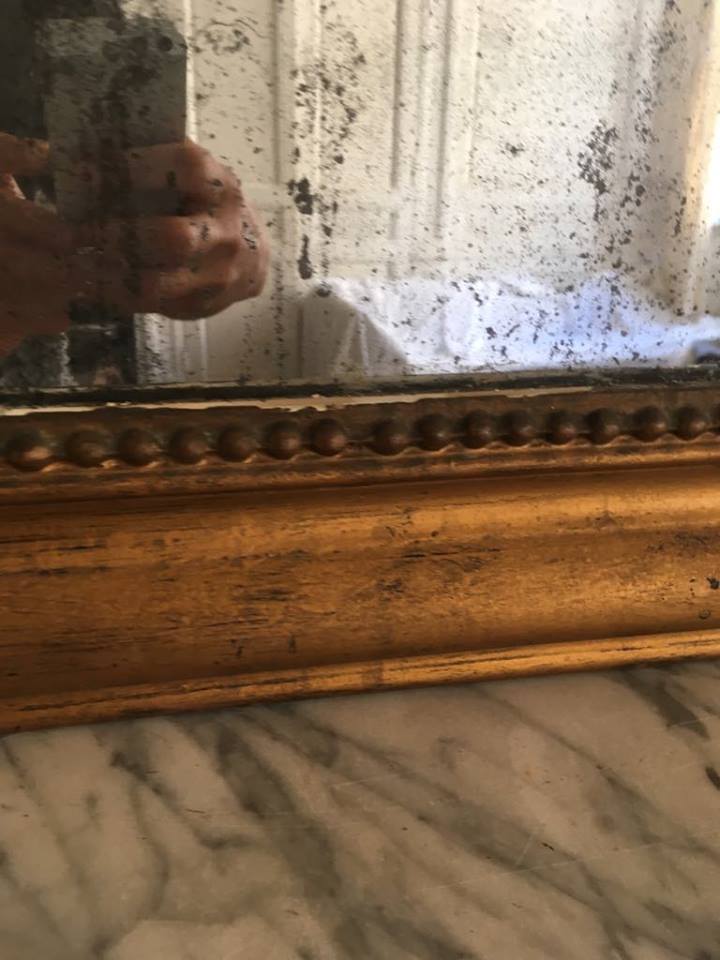 XIX th Louis Philippe mirror 72x194cm