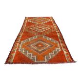 Vintage Kurdish traditional carpet