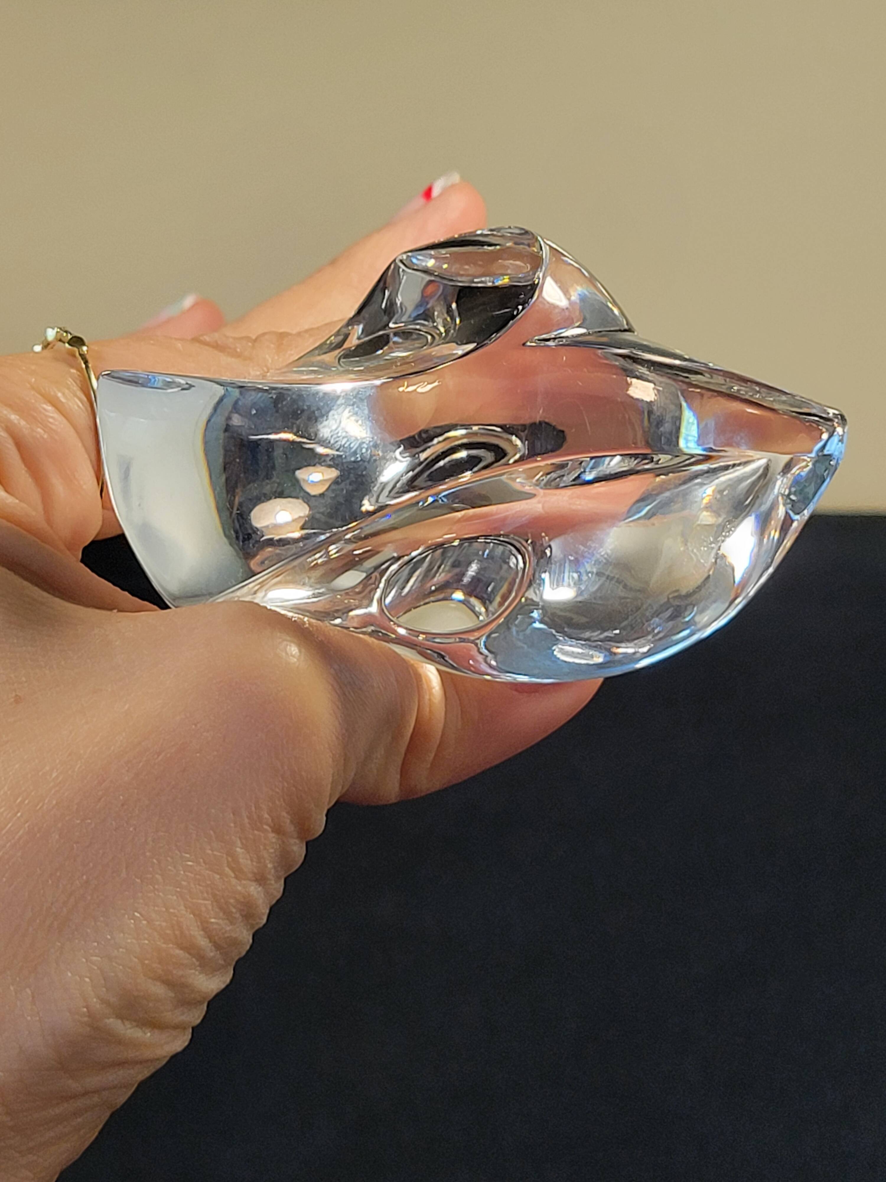 Baccarat Crystal Carafe For Cognac J&F Martell 75 Cl