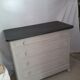 Commode grise