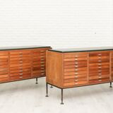 Industrial cabinet with drawers / haberdashery counters, 1960s