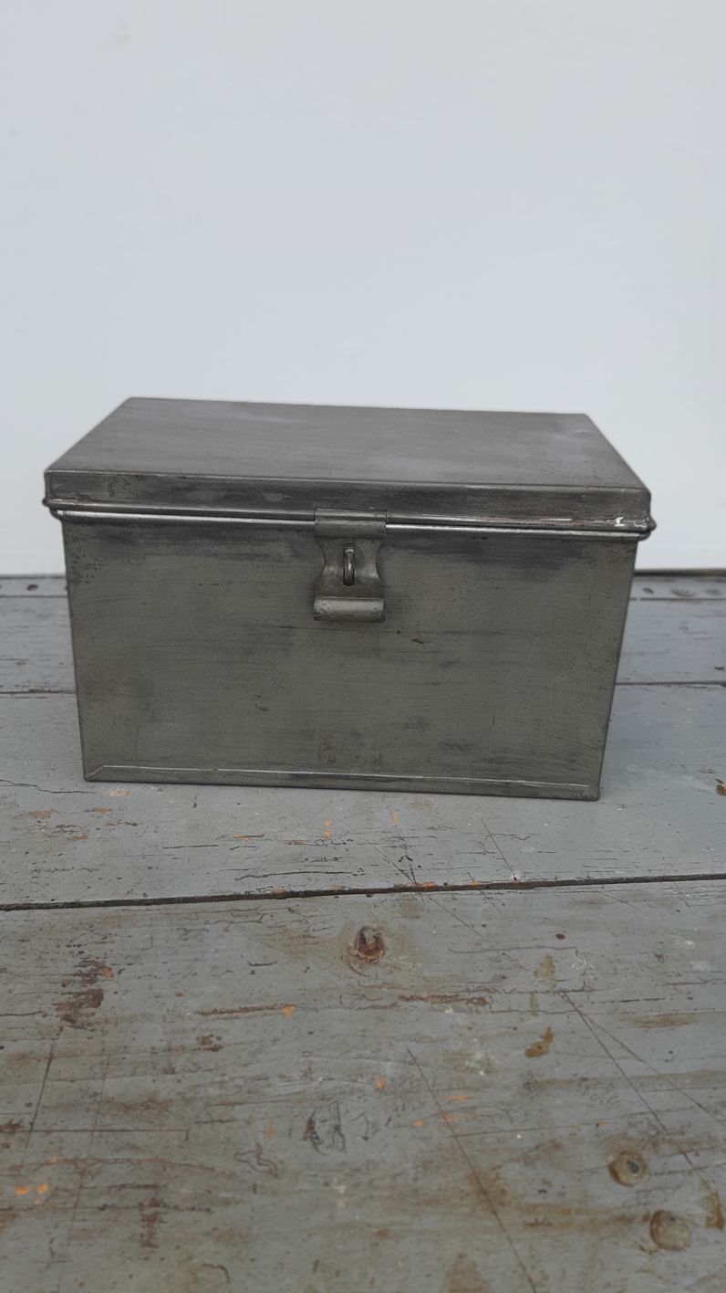 Vintage metal chest