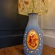 Lampe Accolay de sol rare et monumentale 116cm.