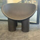 Fauteuil roly poly gris