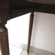 Pull-out tables on marble