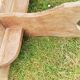 Large model oak farmhouse bench