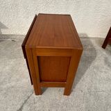 Paire de commodes vintage en bois