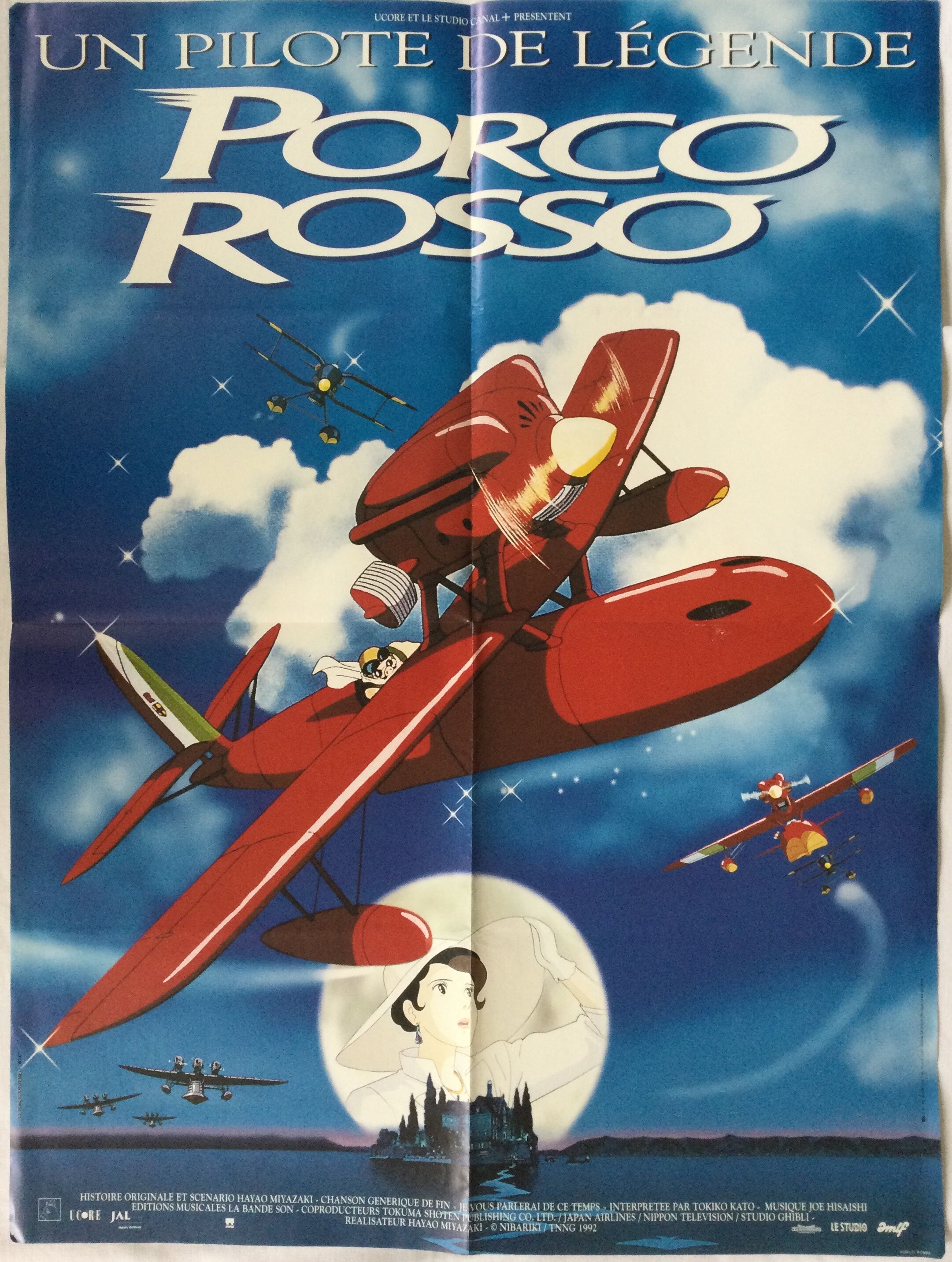 Affiche du film " Porco rosso "