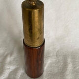 Pepper mill, Italian, vintage, in rosewood and copper.