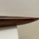 centre de table, pirogue, wood art, Jean Gillon, jacaranda, vintage 70
