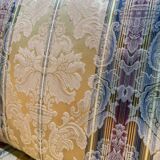 Canapé de style anglais en soie - damas