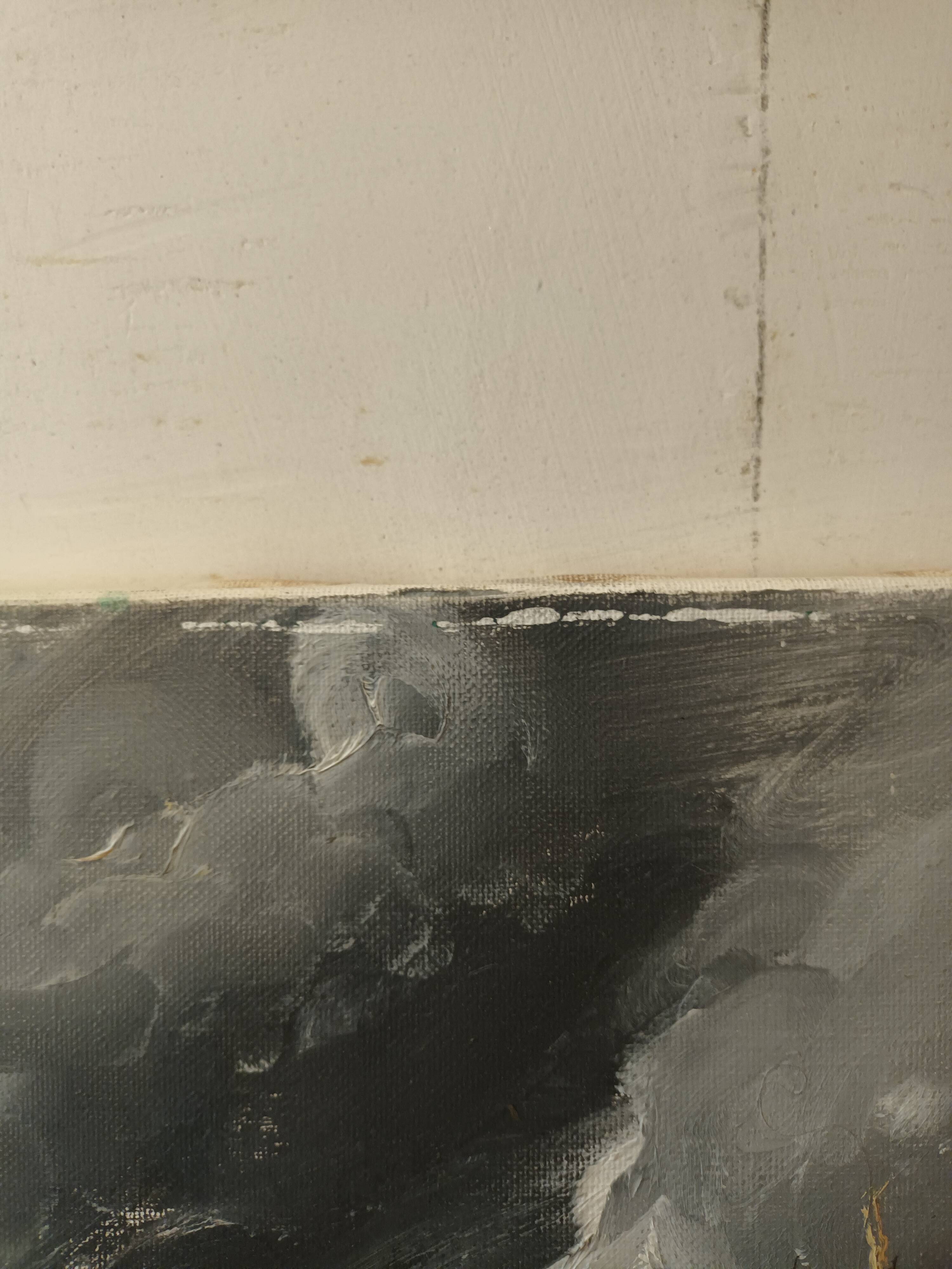 Landscape canvas painting