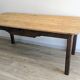 Antique farmhouse table in patinated solid wood - 178 cm