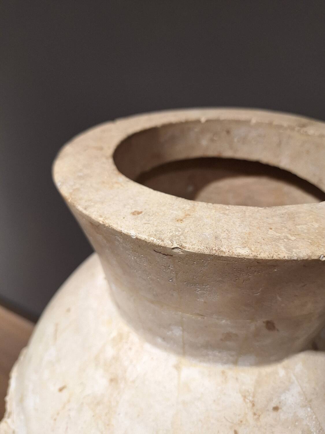 Large stone vase from Mactan from the 1980s